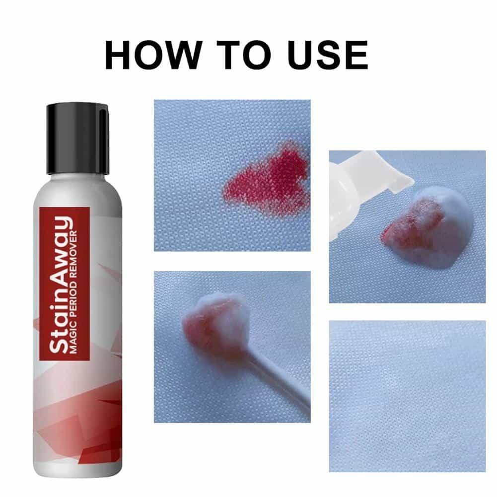 30/50/100ML Blood Stain Away Period Underwear Remover Cleaning Spray