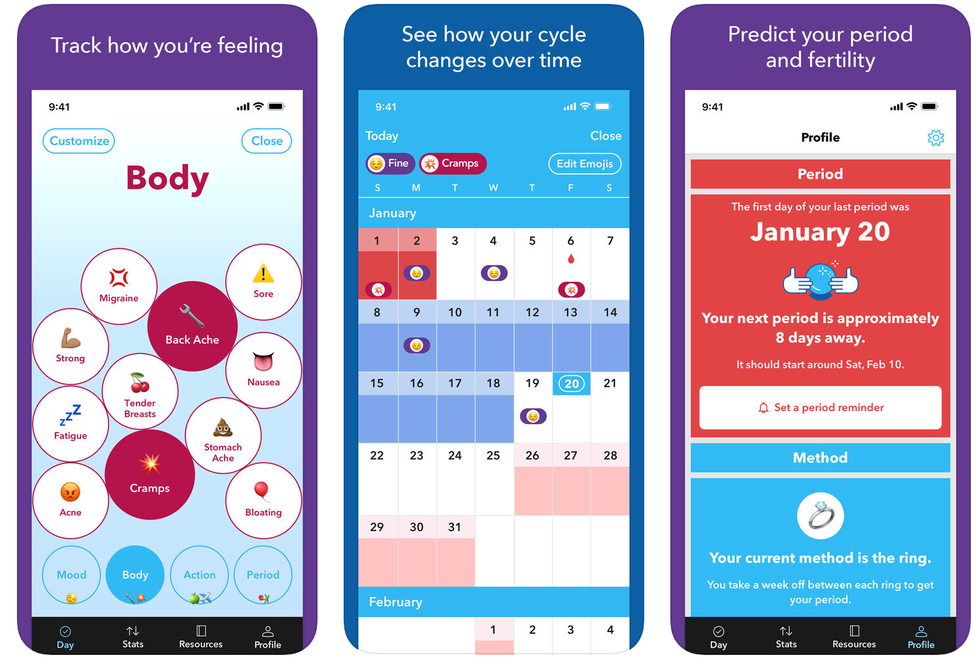 5 Period Tracker Apps You Need to Download Now in 2020 ...