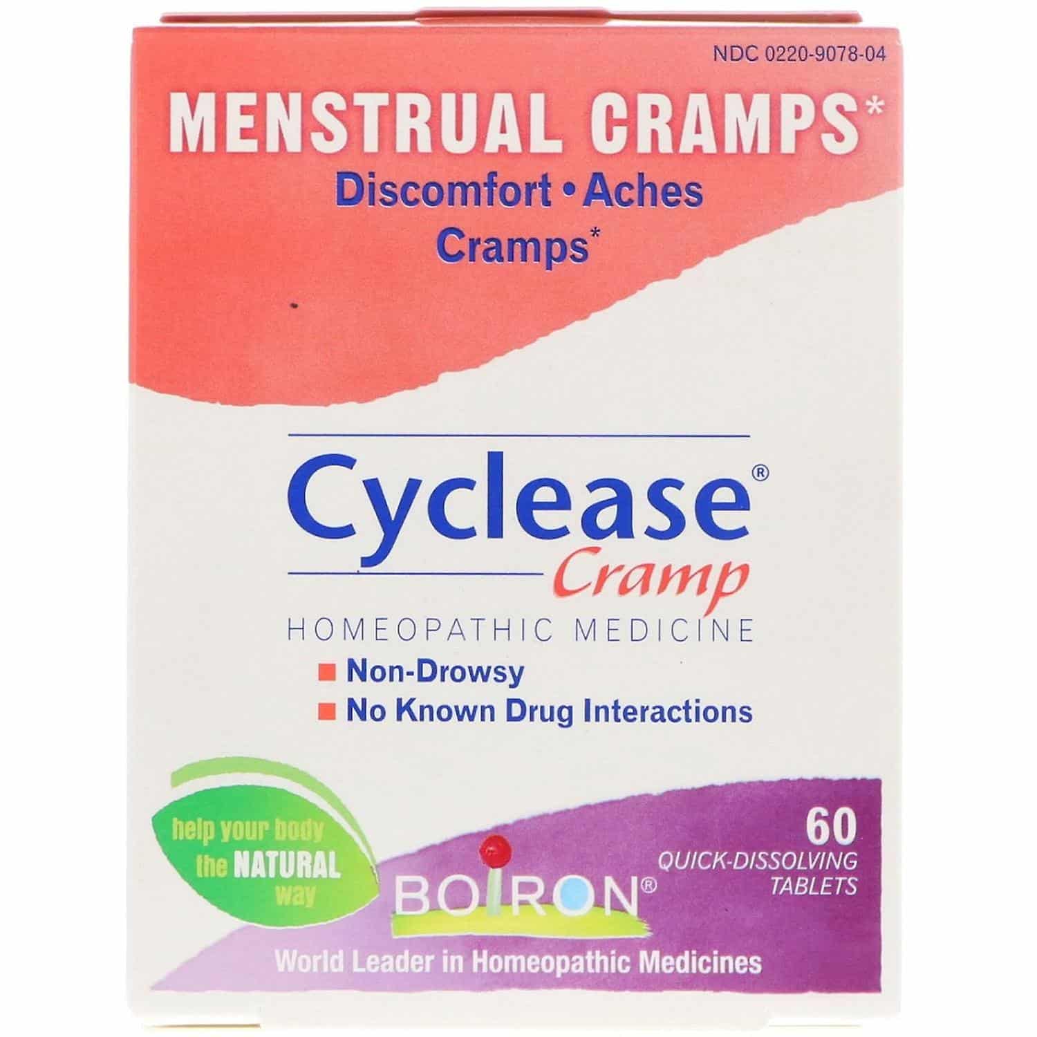 Boiron, Cyclease Cramp, Menstrual Cramps, 60 Quick