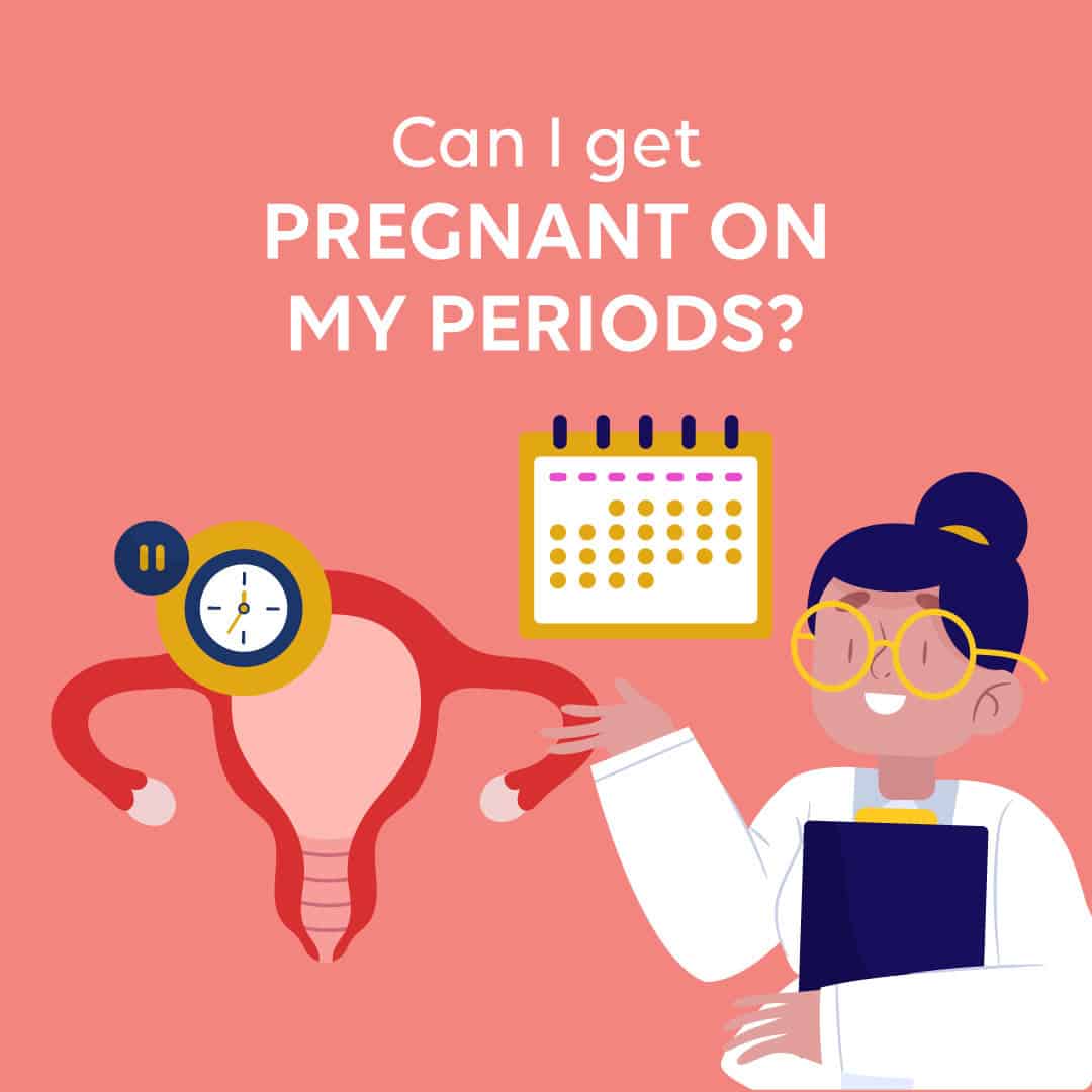 Can I Get Pregnant on My Periods? â LAIQA