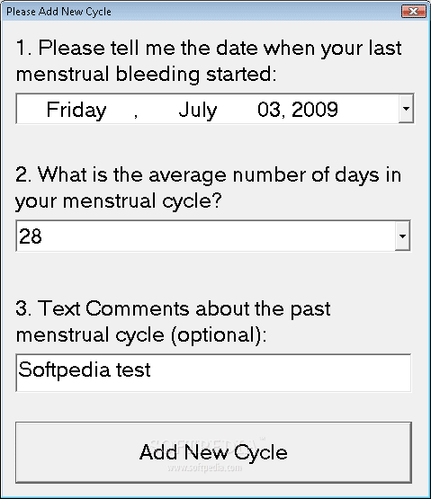 Date Of Last Menstrual Period