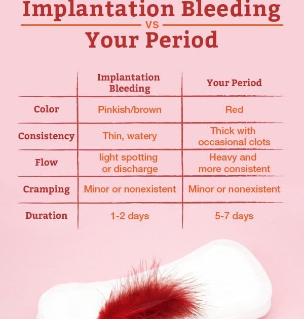 How Does Implantation Bleeding Look