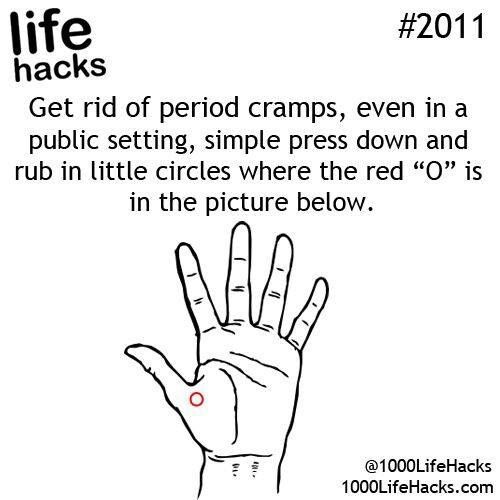 How To Get Cramps To Go Away At School