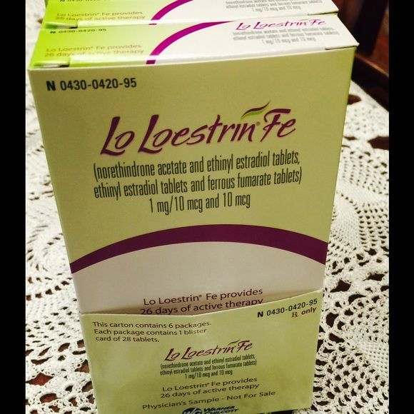 Lo Loestrin Fe birth control pills 6 month bundleNWT