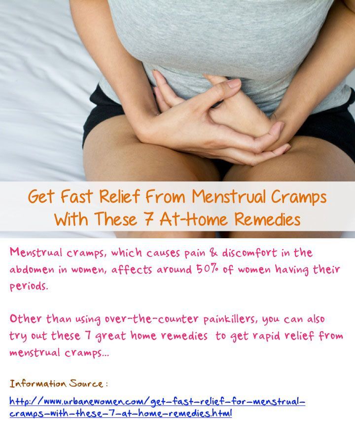MENSTRUAL CRAMPS RELIEF Get fast relief from menstrual cramps with ...