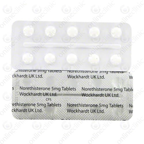 Norethisterone  Buy Period Delay Pill Safely  OnlineClinic®