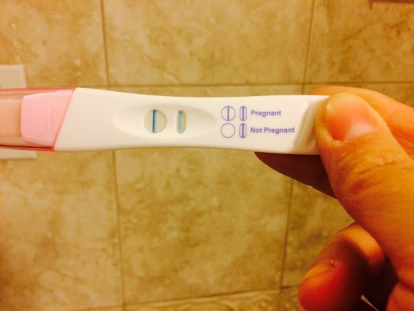 Positive Pregnancy Test with Paragard IUD (copper t ...