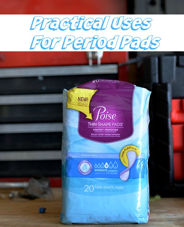 Practical Uses For Period Pads #RecycleYourPeriodPad