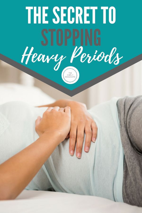The Secret to Stopping Heavy Periods