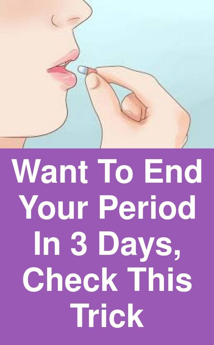 Want to end your period in 3 days, check this trick 1. Drink more water ...