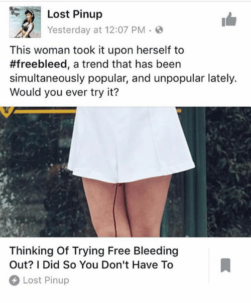 ð¥ 25+ Best Memes About Free Bleeding